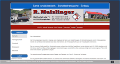 Desktop Screenshot of kieswerkmaislinger.at