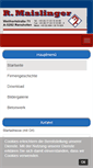 Mobile Screenshot of kieswerkmaislinger.at